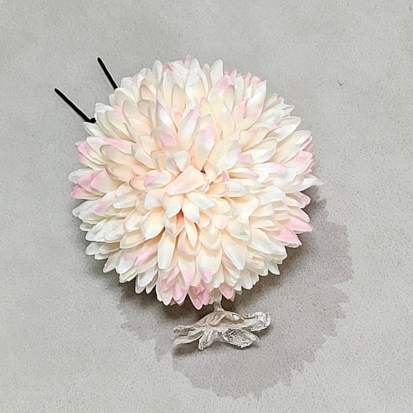 【和小物40】花・白×ピンク