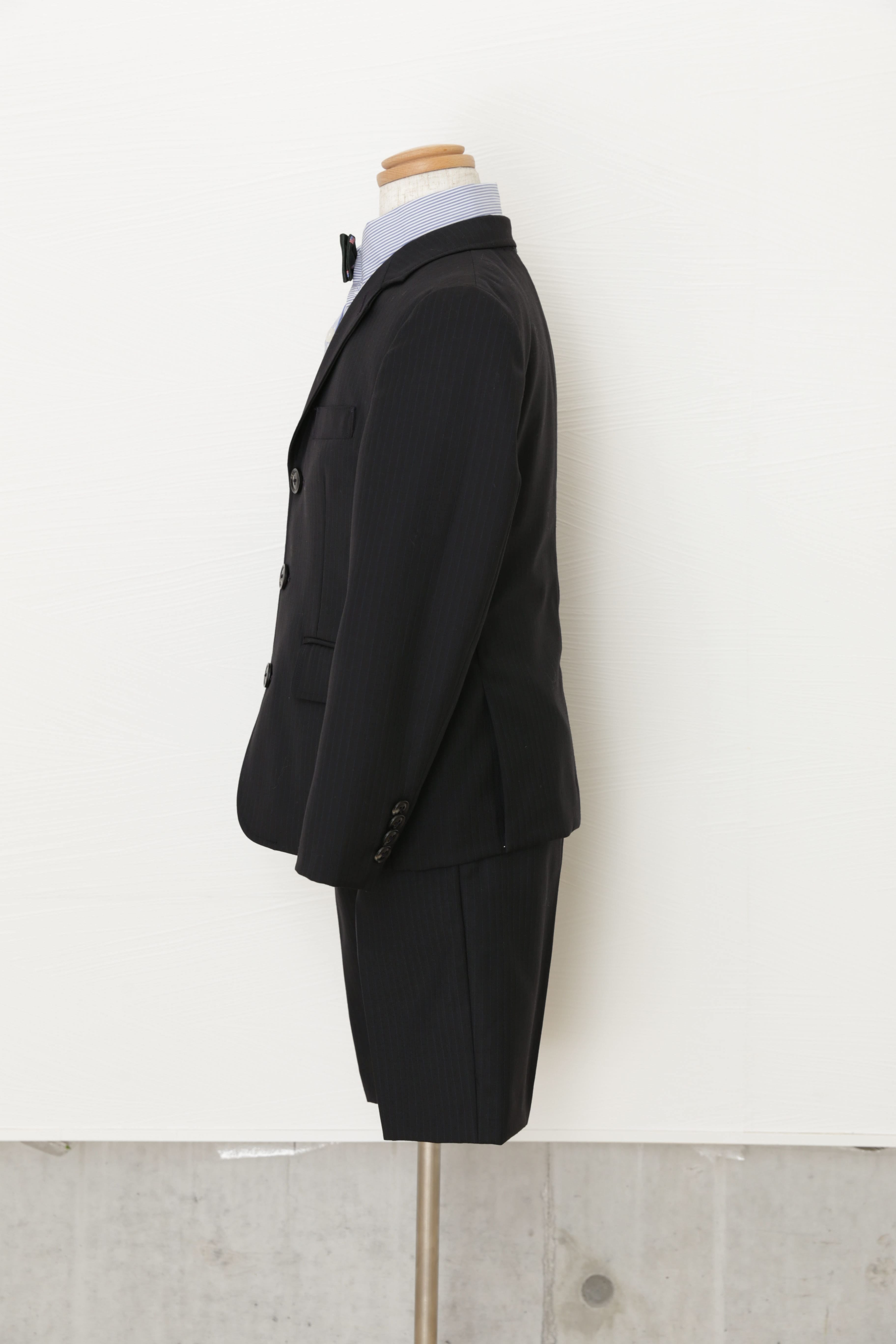 ドレス/フォーマルJプレス 黒 スーツ 4点セット 130